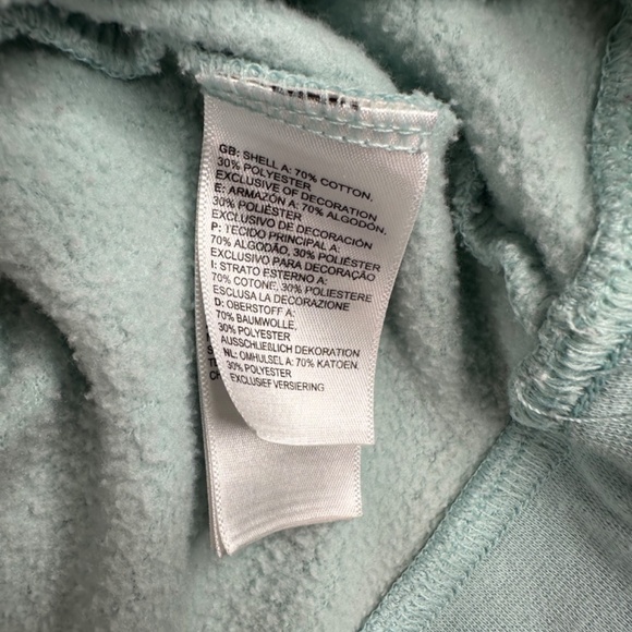 The North Face Women's Hoodie Light Blue Size Medium AS IS - Picture 4 of 6